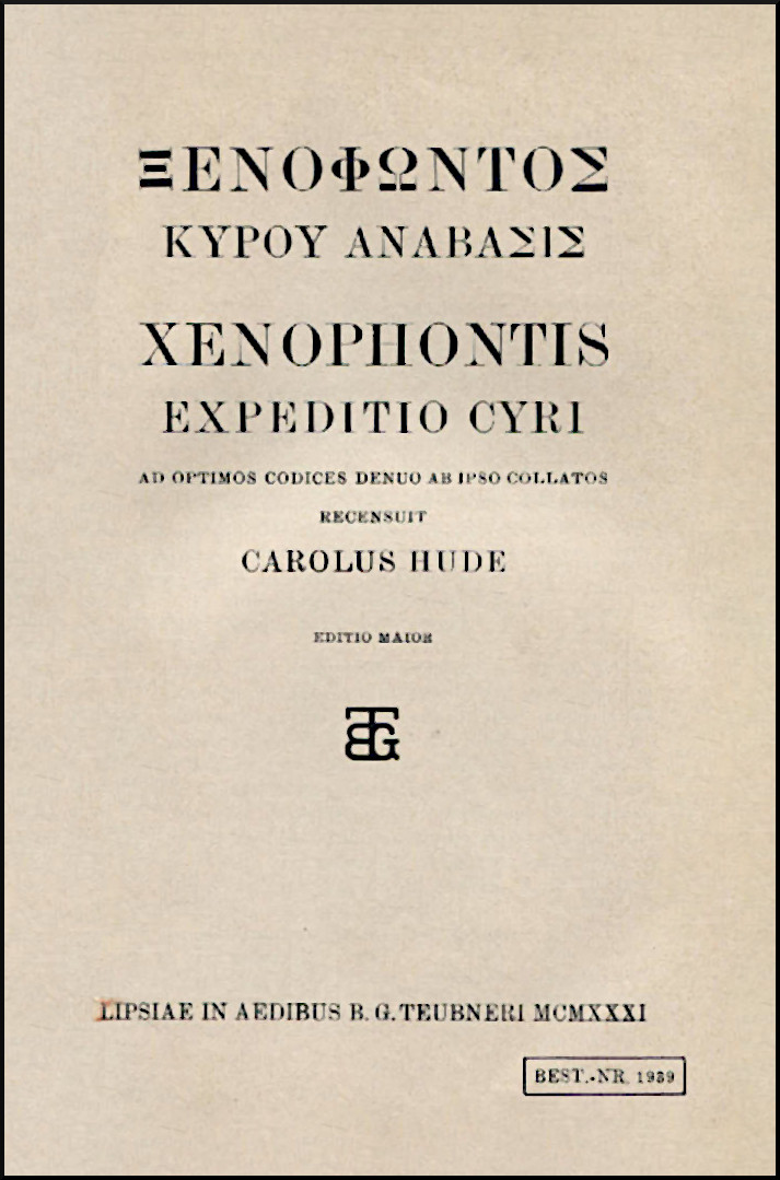 XENOPHONTIS EXPEDITIO CYRI